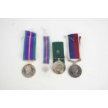 A group of military medals to include a Long Service and Good Conduct medal to R.G Bryan, RAF,