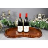 Two bottles of Domaine Jean Grivot, Bourgogne Pinot-Noir, 1998, 750ml.