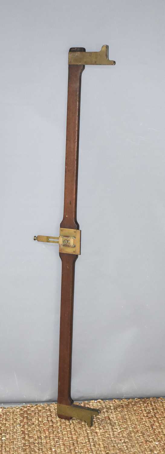 A vintage Great Western Railway, Signal Department, track measuring tool.