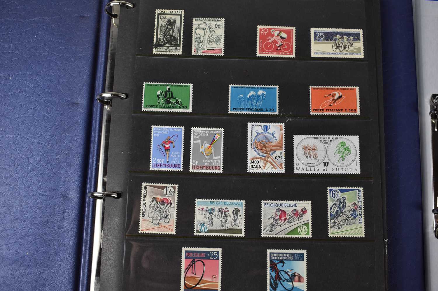 A collection of GB and worldwide stamps and First Day Covers in various albums to include Warsaw - Image 3 of 7