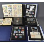 A collection of GB and worldwide stamps and First Day Covers in various albums to include Warsaw