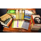 A quantity of vintage hardback books of literary and travel interest, to include first editions of