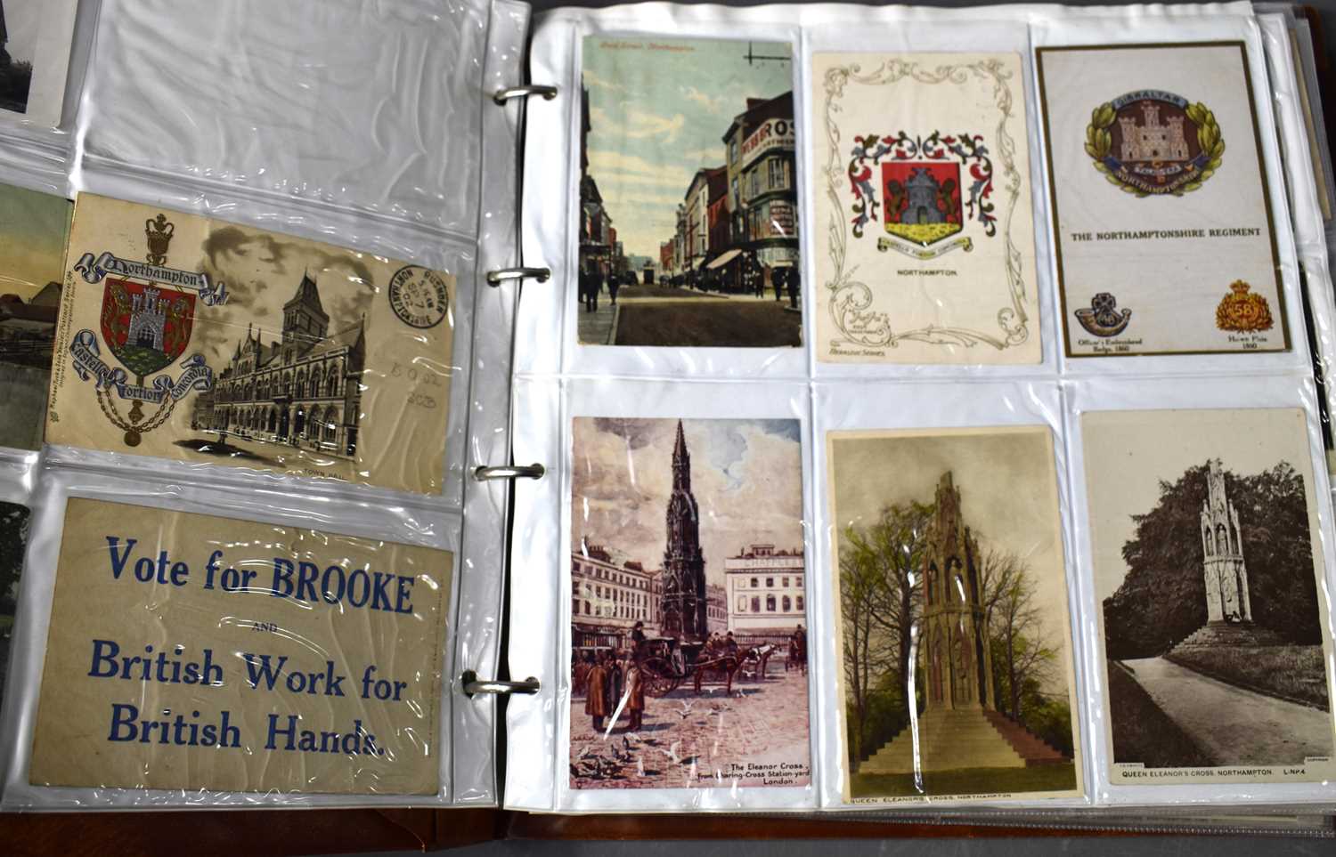 A collection of Edwardian and later postcards to include a group relating to Northampton, - Image 2 of 14