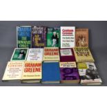 A group of Graham Greene books, many first editions, to include Our Man in Havana, The Human Factor,