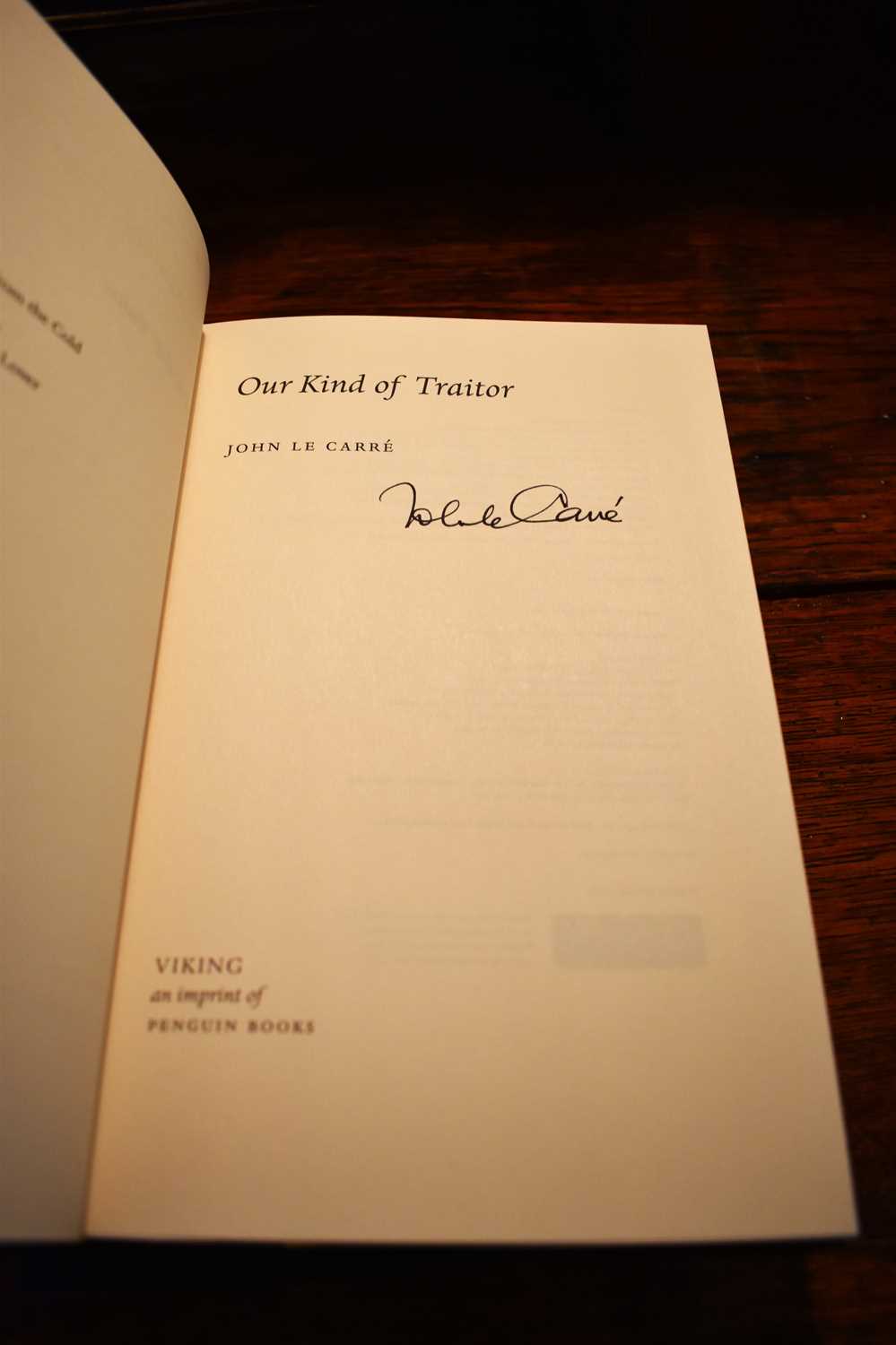 John le Carre: a collection of three hardback first edition books signed by the author, John le - Image 2 of 7