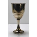A Church of England Men's Society silver "Challenge Cup" trophy prensented by G.Elliott Esq 1908,