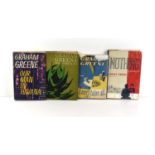 A collection of Graham Greene 1st edition books comprising of Our Man in Havana, Loser Takes it all,