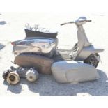 A 1963 Innocenti Lambretta Li 150 Special scooter, believed to have been imported from Italy in