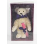 A Steiff "Charlotte" teddy bear made exclusively for Hamleys as a limited edition of 2000, with