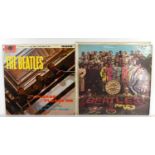 The Beatles "Please Please Me" LP, black and gold label, XEX 421-1N, 2nd press together with The