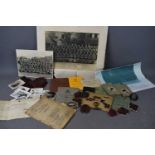 A WWII group of military items pertaining to Peter Arthur Goodsell 689589, Colour Sergeant,