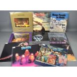 Deep Purple: a group of vintage vinyl albums, including Made in Japan, Double Album TPS 3512,,