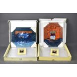 Two limited edition wall plaques by Rosina Wachtmeister for Goebel Art Gallery, in their original