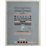 A Genesis "The Mama Tour" - In Aid Of The Prince's Trust UK autographed tour programme February 29th