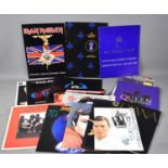 A group of concert tour programmes to include David Bowie, The Police, The Rolling Stones, Queen,