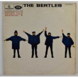 The Beatles "Help" LP record, 1st UK mono pressing, matrix numbers XEX 549-2, XEX 550-2, yellow &