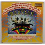 The Beatles "Magical Mystery Tour" vinyl record, 1st Press, mono, US export to UK with sticker,