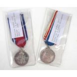 A King George V & Queen Mary 1935 Jubilee Medal together with a 1937 King George VI coronation