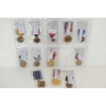 A collection of USA military medals to include Berlin Airlift Humane Action medal, Legion of
