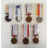 A collection of Long Service Medals to include three Special Constabulary Long Service medals,