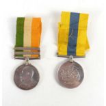 A medal group awarded to Lt.Col / Major F. Smith, Army Veterinary Department comprising of Khedive's