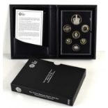 A Royal Mint 2013 Commemorative Edition Proof Coin Set, cased with certificate.