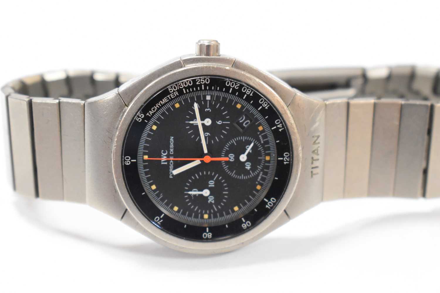 A gentleman's International Watch Company Titanium, Titan, Porsche Design chronograph wristwatch, - Image 3 of 8