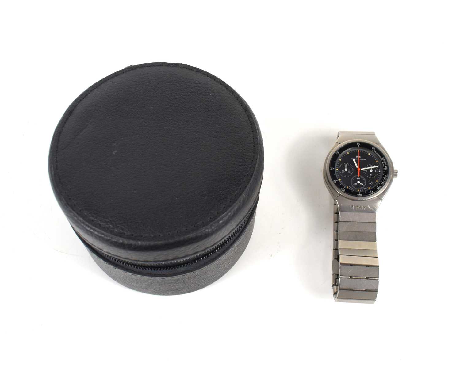 A gentleman's International Watch Company Titanium, Titan, Porsche Design chronograph wristwatch, - Image 2 of 8