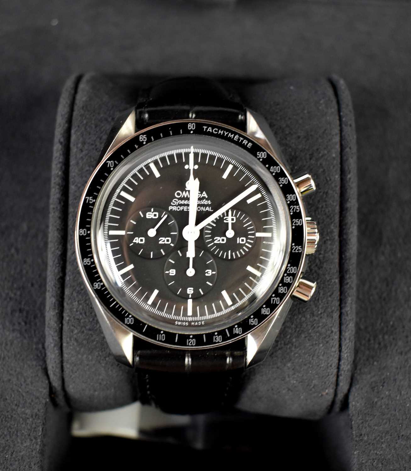 An Omega Speedmaster Ledgedary Moonwatch, stainless steel, no. 78856414, complete with the - Image 4 of 23