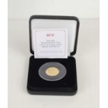 A Jubilee Mint 2021 Remembrance Day 22ct Gold Proof Sovereign, with certificate and case.