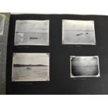 A photograph album of naval photographs taken from the late 1930s and during the early stages of