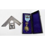 Queen Victorians 50th Jubilee medal, 1837-1887, together with a Kenning & Son of London Masons