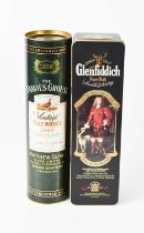 A bottle of Famous Grouse Vintage Malt Whisky 1992 in original cylinder box, together with a