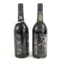 Two bottles of Quarles Harris 1977 Vintage port. From the private collection of a member of the