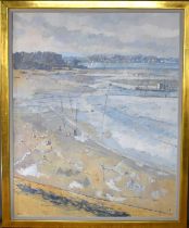 Roger de Grey (1918-1995); titled "La Tremblade", oil on canvas, signed lower left, exhibition label