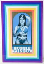 Peter Blake (b.1932): 'Bobby Rainbow', a limited edition colour litho-print on tin, number 1934 of