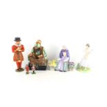 A group of figurines comprising of Royal Doulton "Cobbler" HN1706, La Sylphide HN2138, Granny's