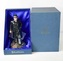 A Royal Doulton figurine of Winston Churchill, HN3433, modelled by Alan Meslankowski, Limited