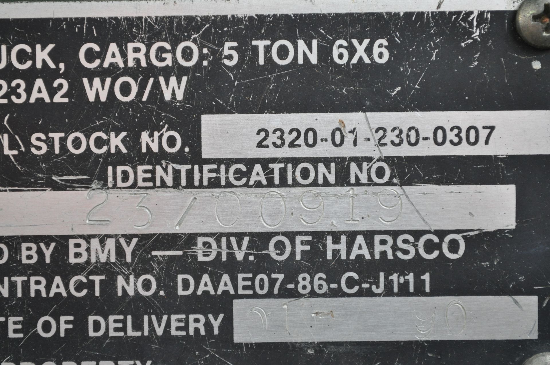 Harsco 5 Ton 6x6 military truck - Image 27 of 31