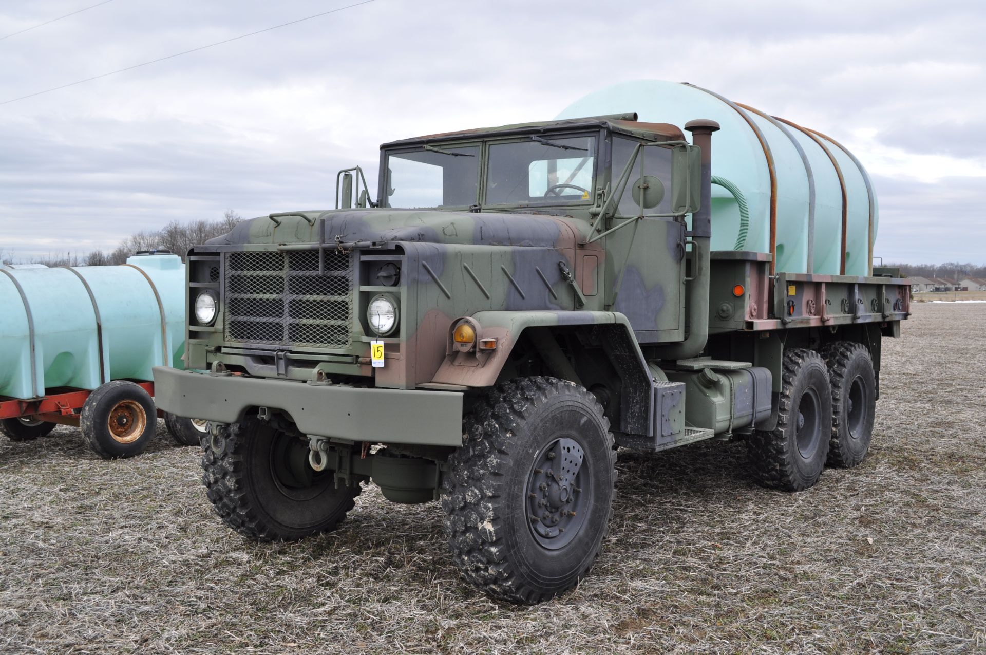 Harsco 5 Ton 6x6 military truck
