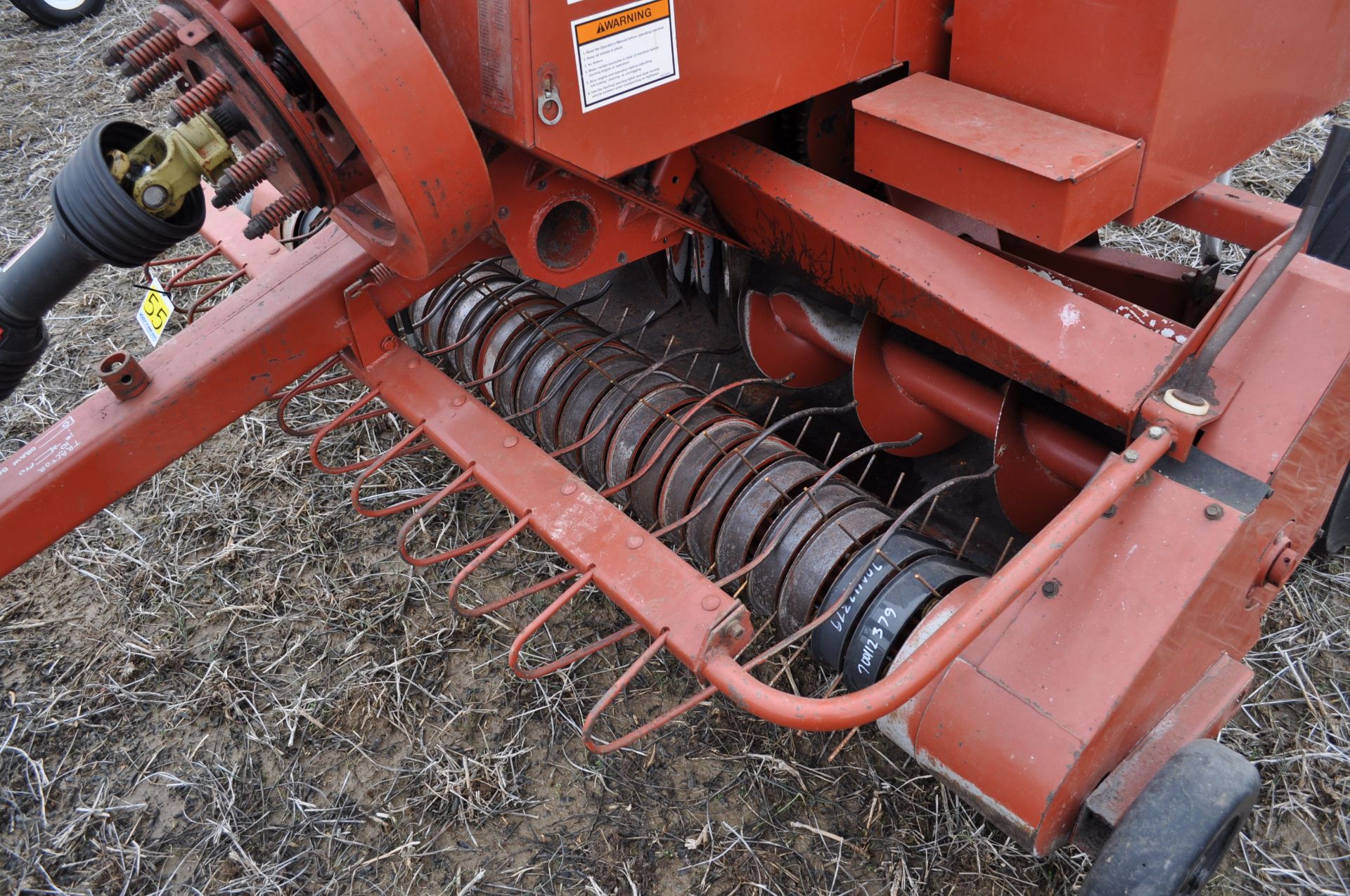 Hesston 4590 square baler, inline, twin tie, hyd tension w/ hitch, 540 pto - Image 7 of 18