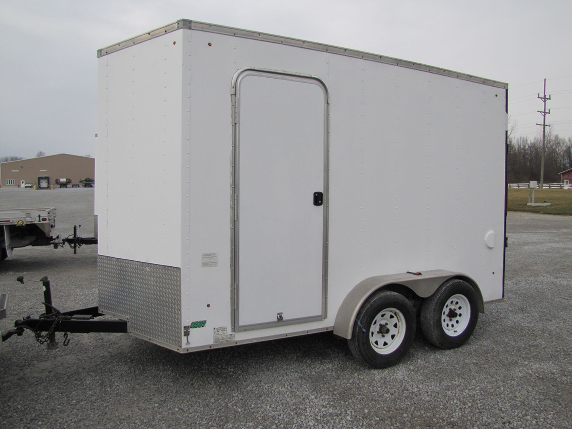 2012 12’ Look bumper trailer