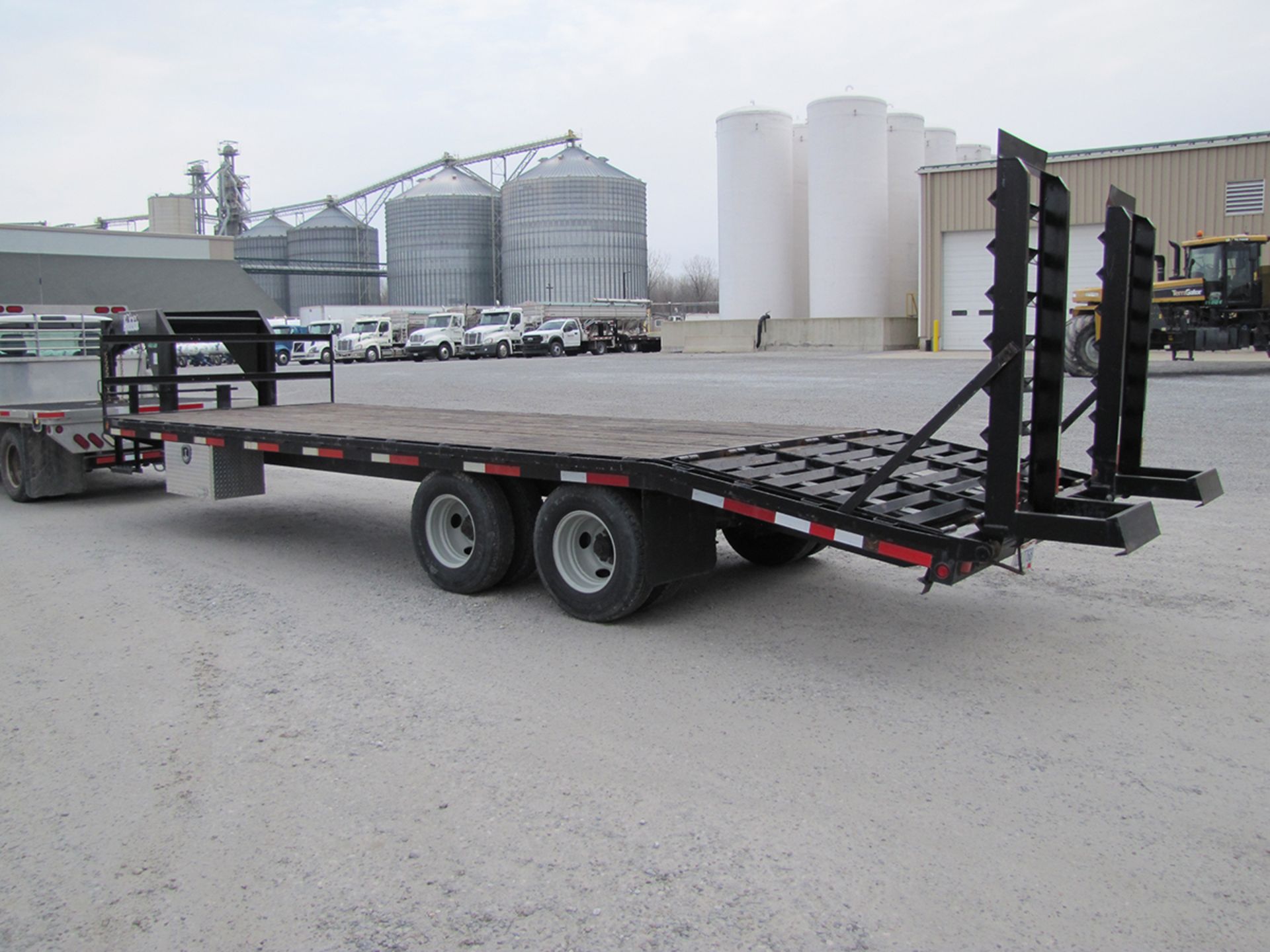 2012 20’+5’ Appalachian CGP-H25 flatbed gooseneck trailer - Image 4 of 35