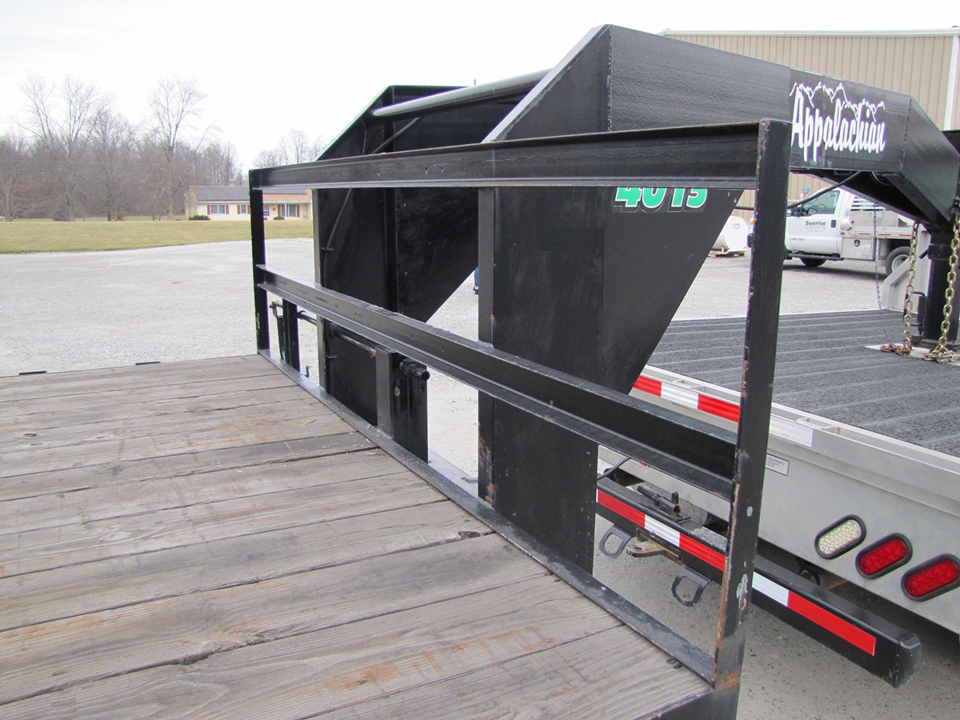 2012 20’+5’ Appalachian CGP-H25 flatbed gooseneck trailer - Image 14 of 35