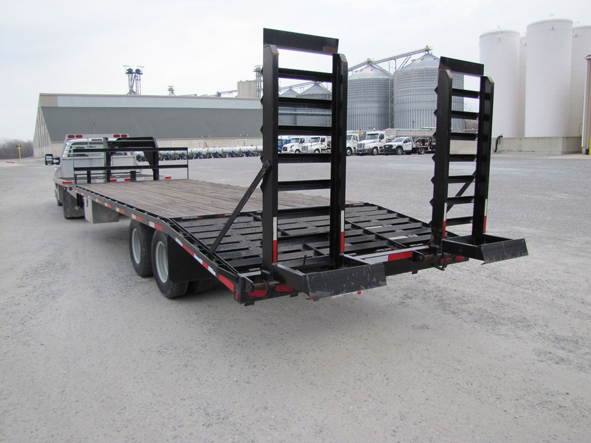 2012 20’+5’ Appalachian CGP-H25 flatbed gooseneck trailer - Image 5 of 35