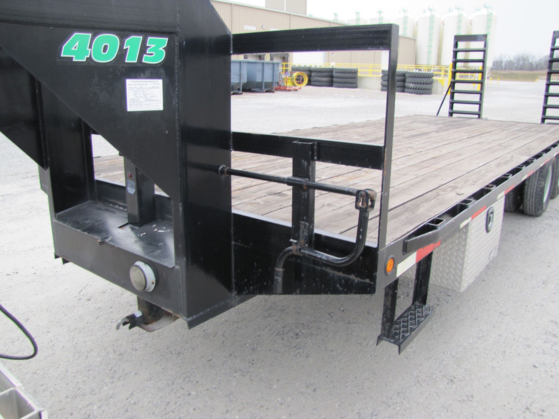 2012 20’+5’ Appalachian CGP-H25 flatbed gooseneck trailer - Image 35 of 35