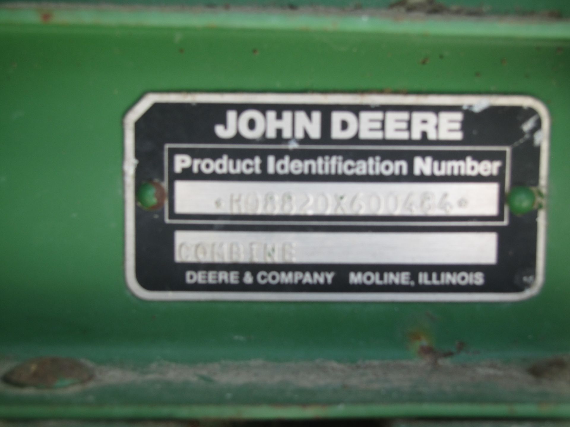John Deere 8820 yellow top combine - Image 20 of 41