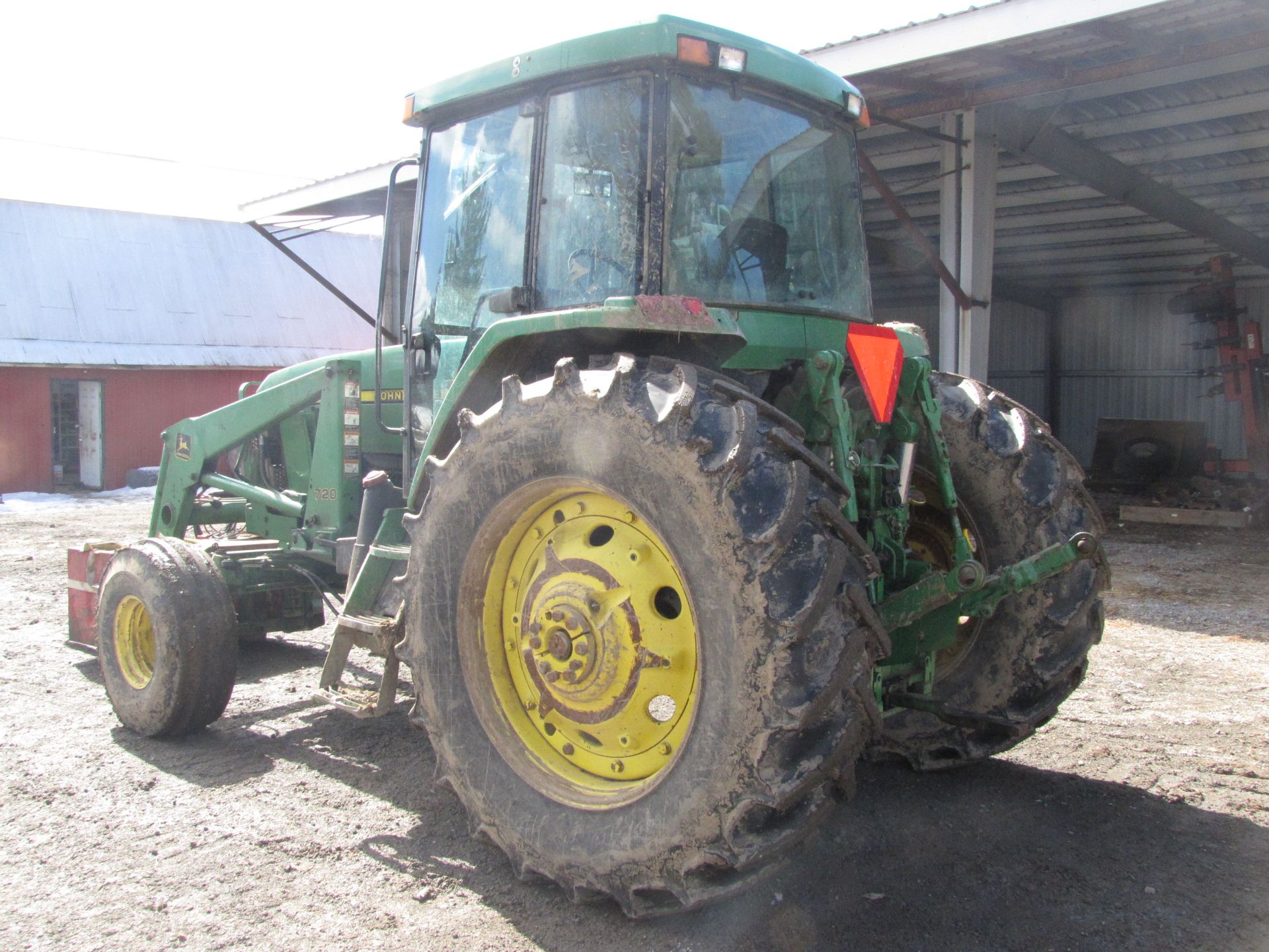 John Deere 7410 tractor w/ 720 loader - Image 7 of 45