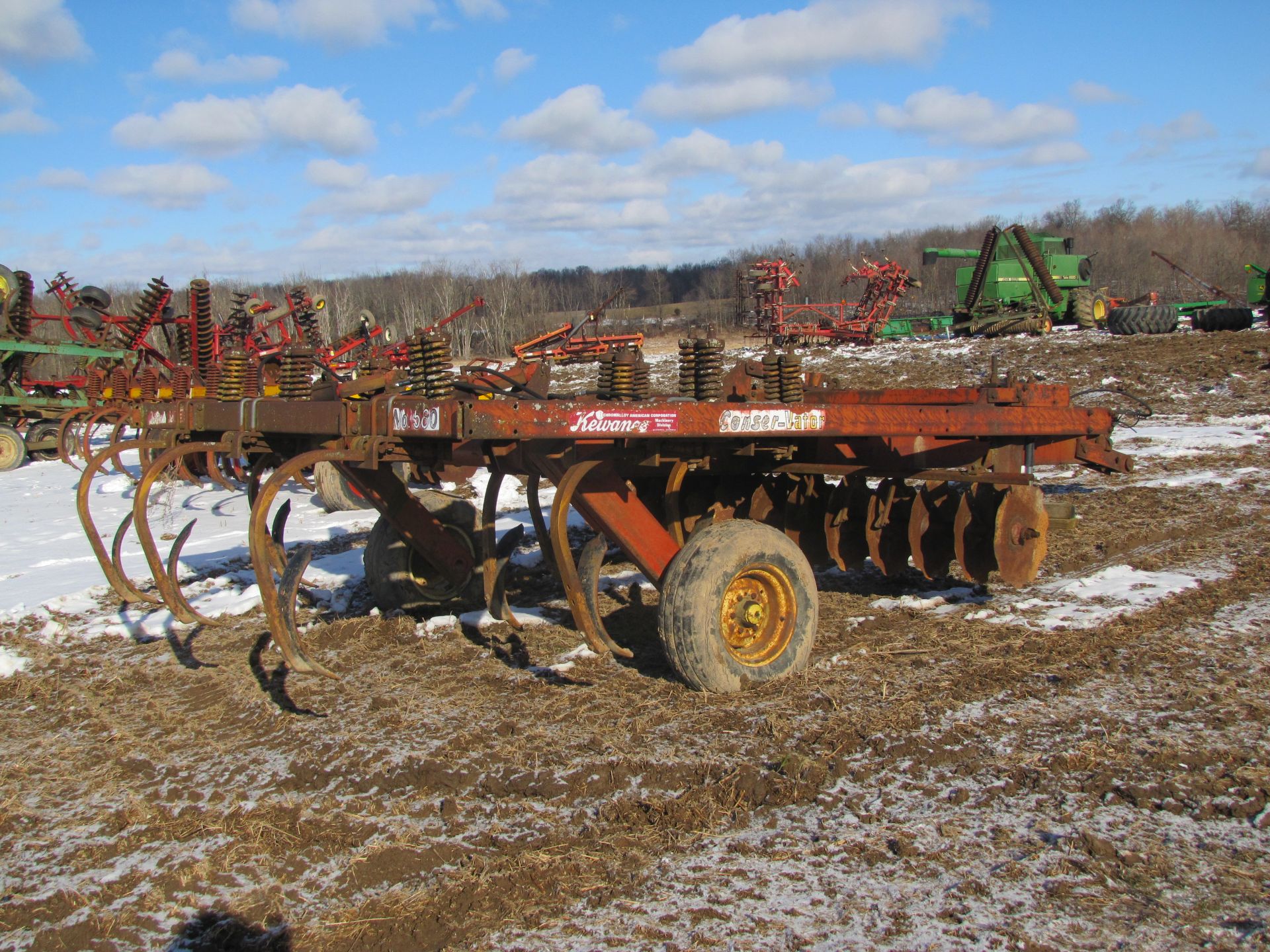 8-shank Kewanee 580 Conser-vator disc chisel plow - Image 6 of 20