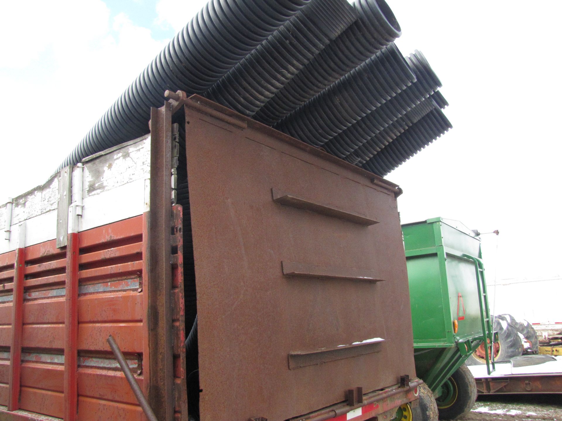 18’ homemade dump trailer, NO TITLE - Image 10 of 27